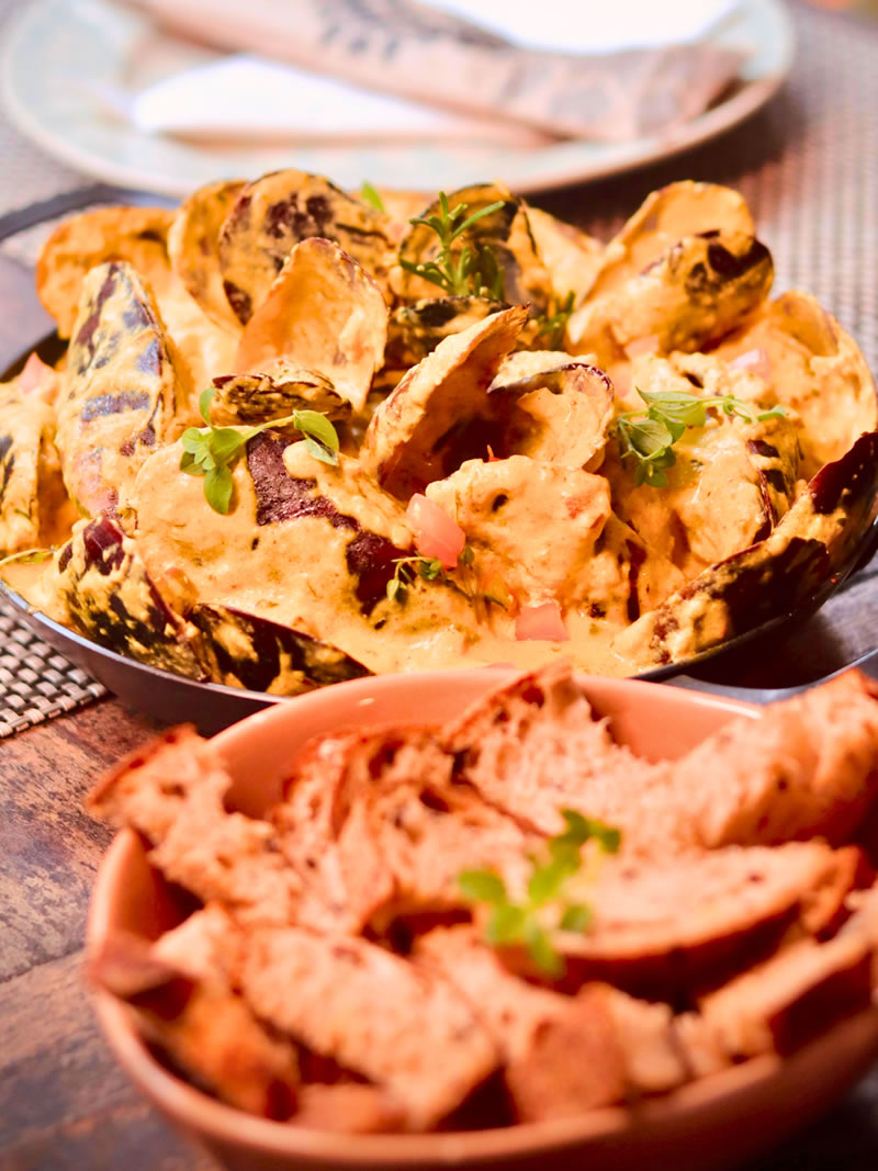 Mariscos ao Molho de Açafrão