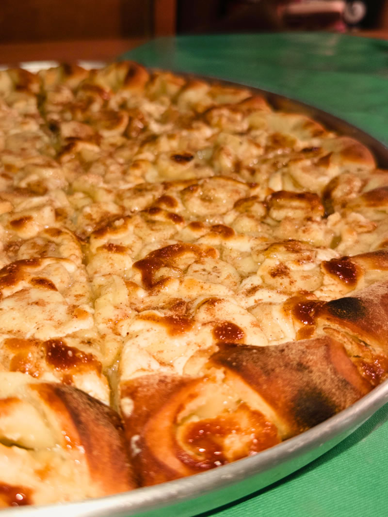 Pizza de Banoffee