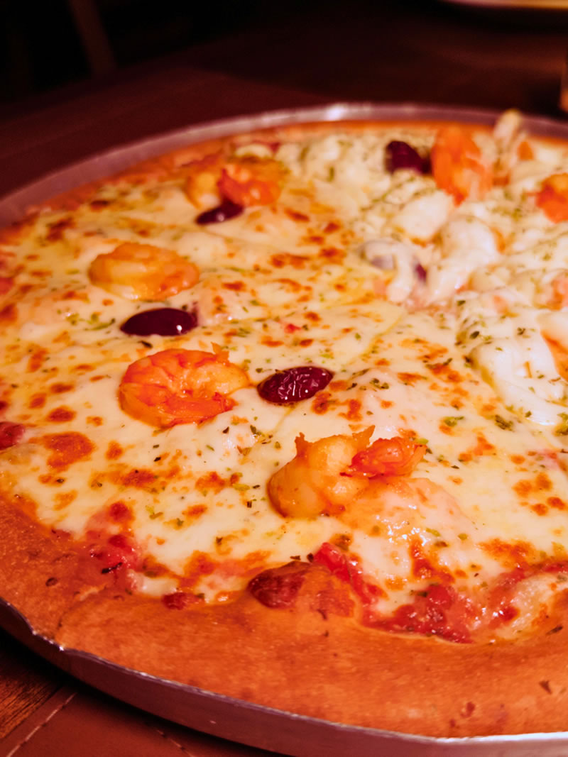 Pizza de Camarão